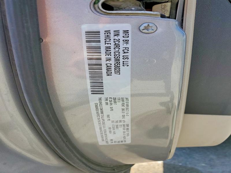 Продажа на аукционе авто 2021 Chrysler Voyager, vin: 2C4RC1CG5MR580287, номер лота: 48500226