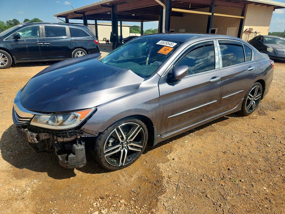50639546 :رقم المزاد ، 1HGCR2F52HA214027 vin ، 2017 Honda Accord مزاد بيع