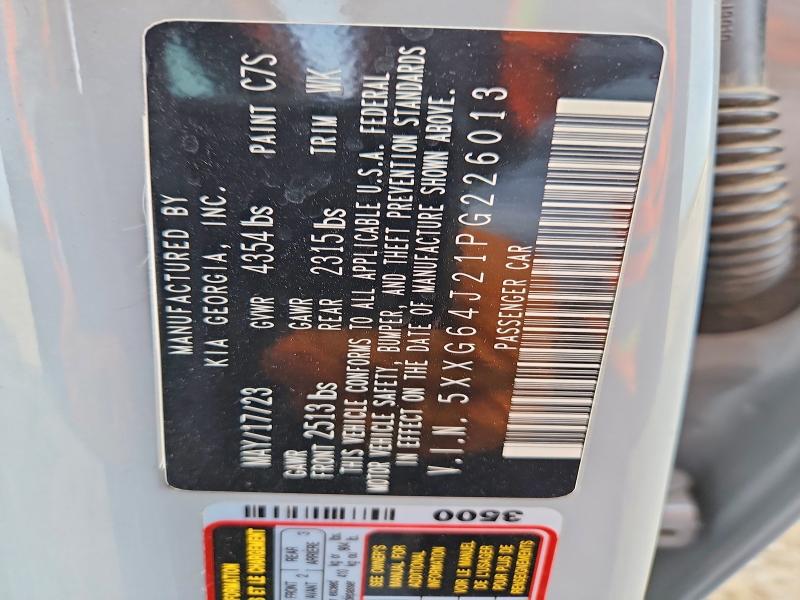 Aukcja sprzedaży 2023 Kia K5, vin: 5XXG64J21PG226013, numer aukcji: 49125616