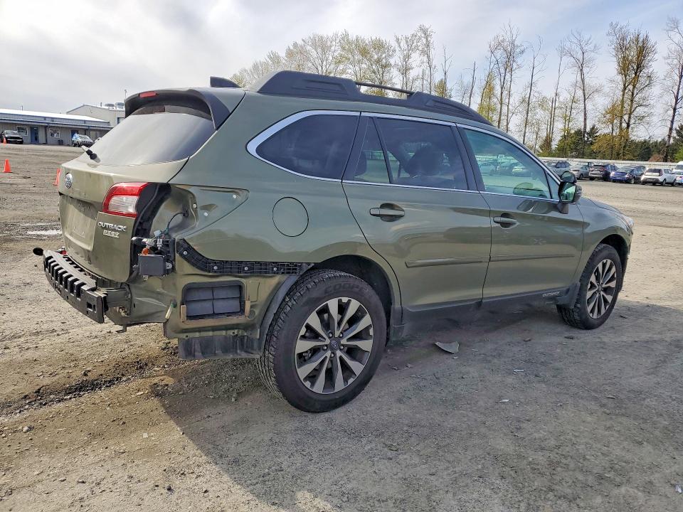 2016 Subaru Outback მანქანა იყიდება აუქციონზე, vin: 4S4BSANC9G3213366, აუქციონის ნომერი: 50371186