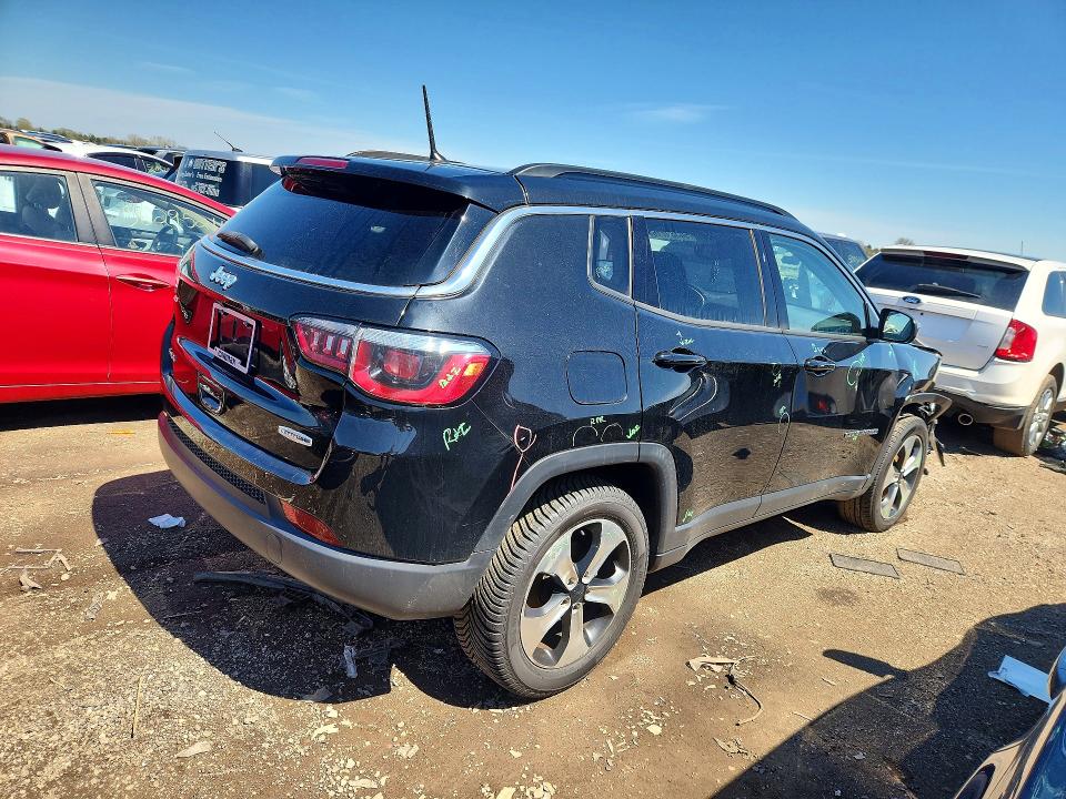 Продажа на аукционе авто 2018 Jeep Compass, vin: 3C4NJDBB4JT191399, номер лота: 50330616
