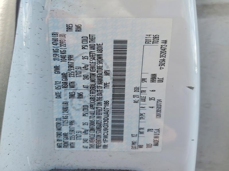 Продаж на аукціоні авто 2013 Ford Escape, vin: 1FMCU9GX3DUA07186, номер лоту: 49991366
