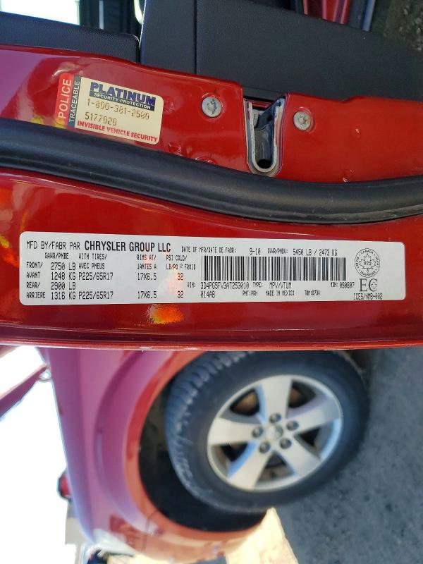 50238176 :رقم المزاد ، 3D4PG5FV3AT253010 vin ، 2010 Dodge Journey مزاد بيع