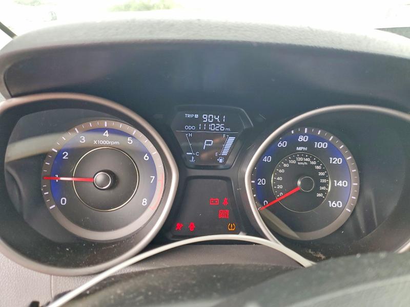 2013 Hyundai Elantra მანქანა იყიდება აუქციონზე, vin: KMHDH4AE6DU530012, აუქციონის ნომერი: 50446016