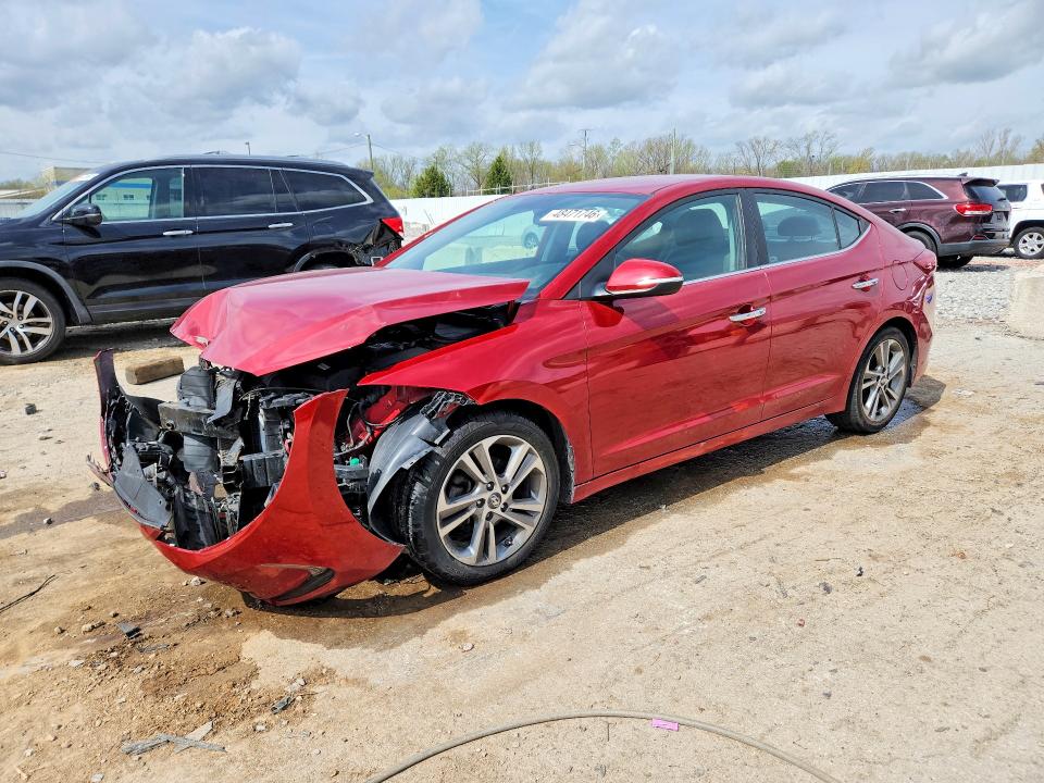 48471746 :رقم المزاد ، KMHD84LF8HU210332 vin ، 2017 Hyundai Elantra مزاد بيع