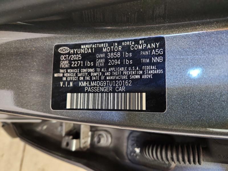 Продаж на аукціоні авто 2026 Hyundai Elantra, vin: KMHLM4DG9TU120162, номер лоту: 49577136