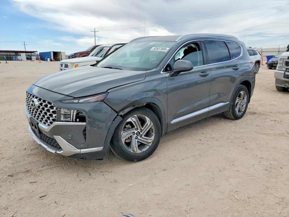 2022 Hyundai Santa Fe მანქანა იყიდება აუქციონზე, vin: 5NMS24AJ6NH458084, აუქციონის ნომერი: 50507086