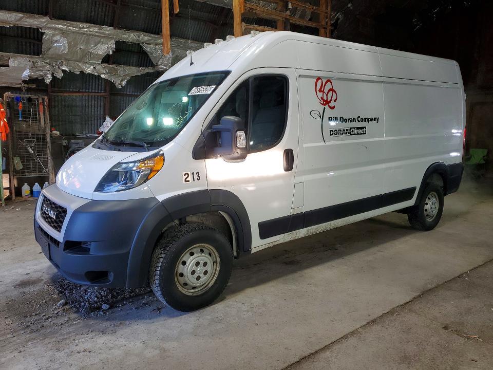 46516526 :رقم المزاد ، 3C6TRVDG9LE101564 vin ، 2020 Ram Promaster 2500 مزاد بيع