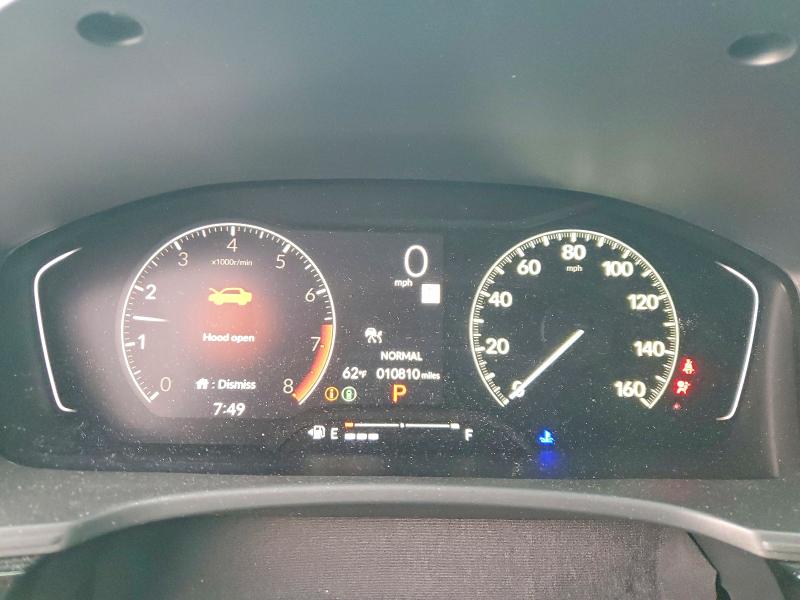 2025 Honda Civic მანქანა იყიდება აუქციონზე, vin: 19XFL2H83SE010653, აუქციონის ნომერი: 49086236
