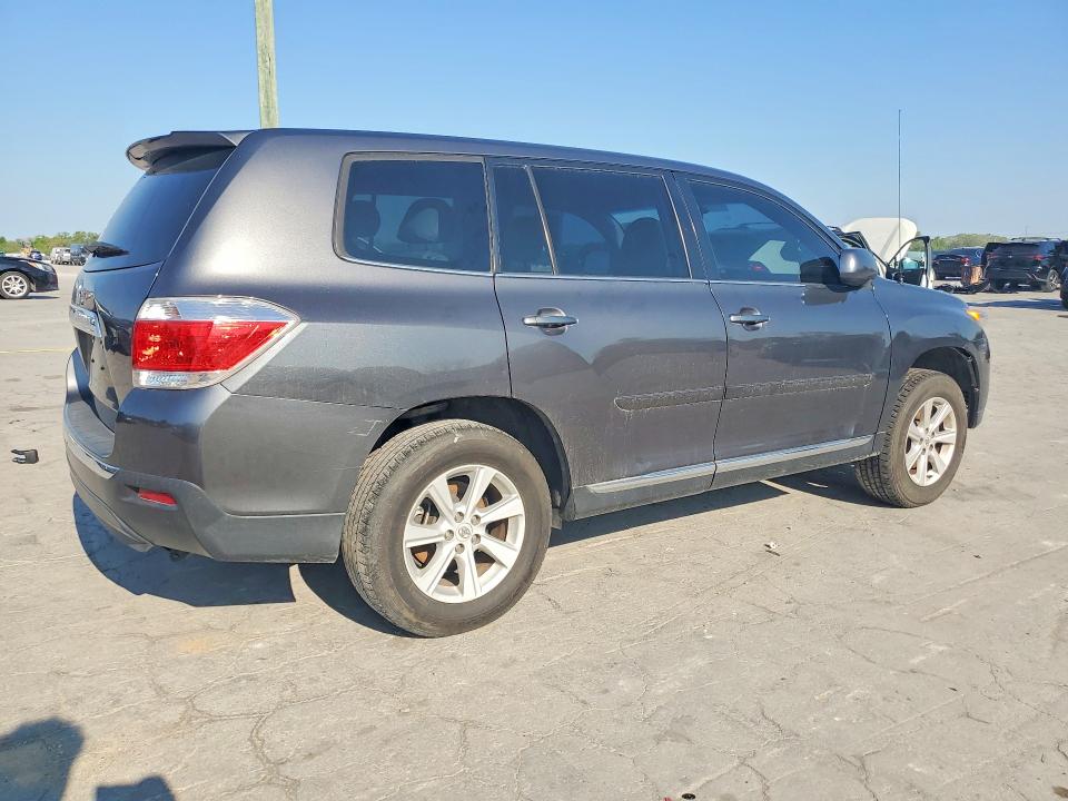 2012 Toyota Highlander მანქანა იყიდება აუქციონზე, vin: 5TDZA3EH4CS020449, აუქციონის ნომერი: 49436566