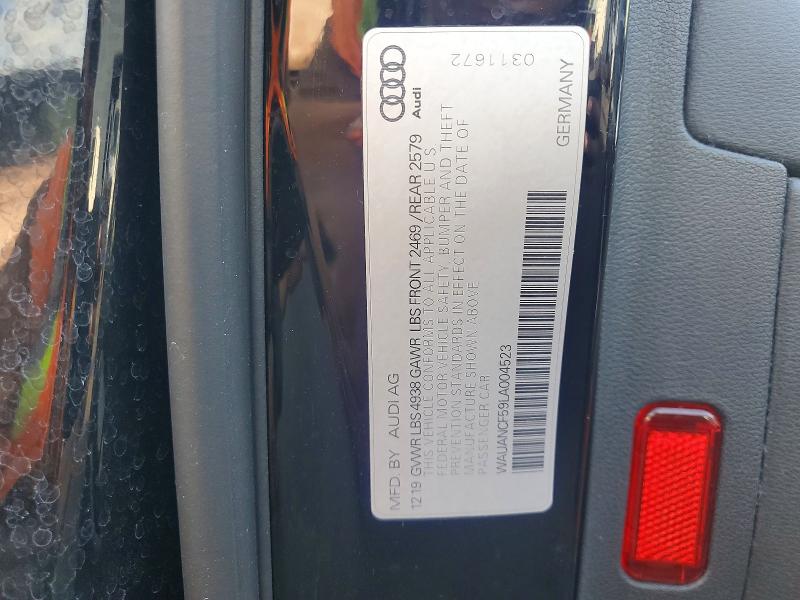 48745826 :رقم المزاد ، WAUANCF59LA004523 vin ، 2020 Audi A5 مزاد بيع