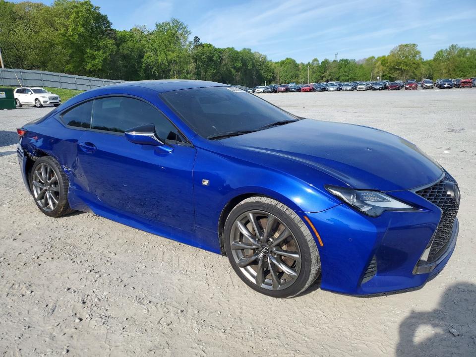 49264906 :رقم المزاد ، JTHHA5BC7K5010033 vin ، 2019 Lexus Rc مزاد بيع