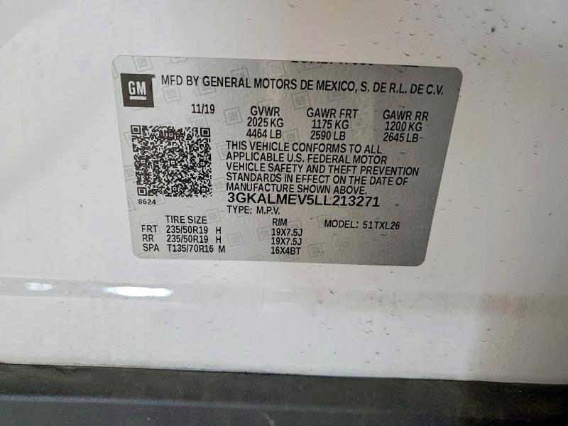 Продажа на аукционе авто 2020 Gmc Terrain, vin: 3GKALMEV5LL213271, номер лота: 49475436
