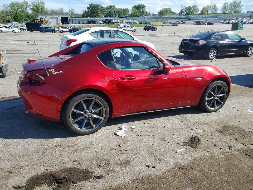 2021 Mazda Mx-5 Miata მანქანა იყიდება აუქციონზე, vin: JM1NDAM76M0453231, აუქციონის ნომერი: 49622286