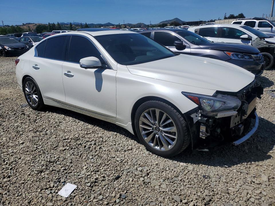 49655776 :رقم المزاد ، JN1EV7BP6PM510305 vin ، 2023 Infiniti Q50 مزاد بيع