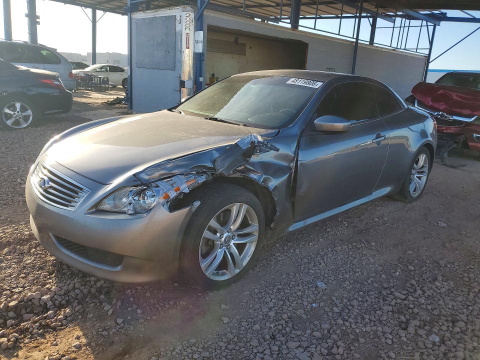 2010 Infiniti G37 Convertible მანქანა იყიდება აუქციონზე, vin: JN1CV6FE5AM353027, აუქციონის ნომერი: 48119806