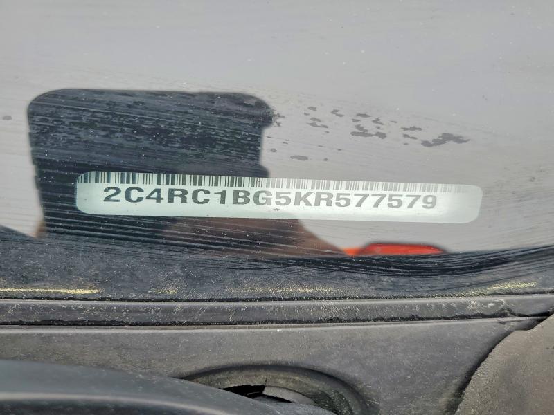 48746186 :رقم المزاد ، 2C4RC1BG5KR577579 vin ، 2019 Chrysler Pacifica مزاد بيع