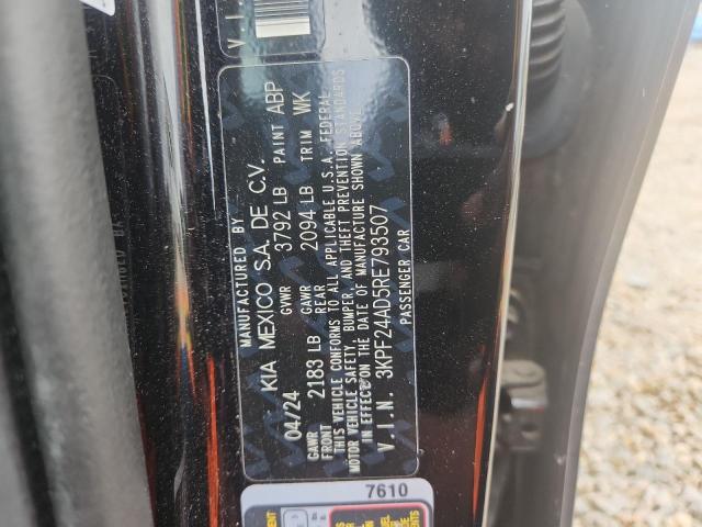 Продажа на аукционе авто 2024 Kia Forte, vin: 3KPF24AD5RE793507, номер лота: 51724056