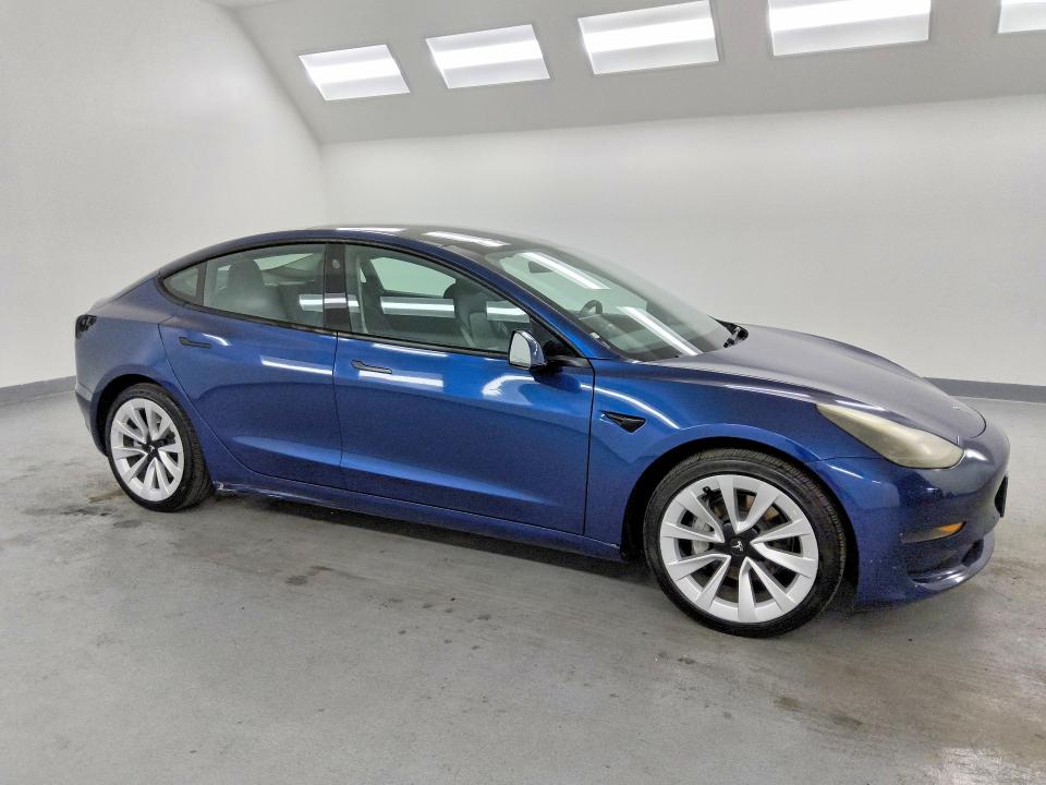 2022 Tesla Model 3 მანქანა იყიდება აუქციონზე, vin: 5YJ3E1EB5NF305162, აუქციონის ნომერი: 50150356