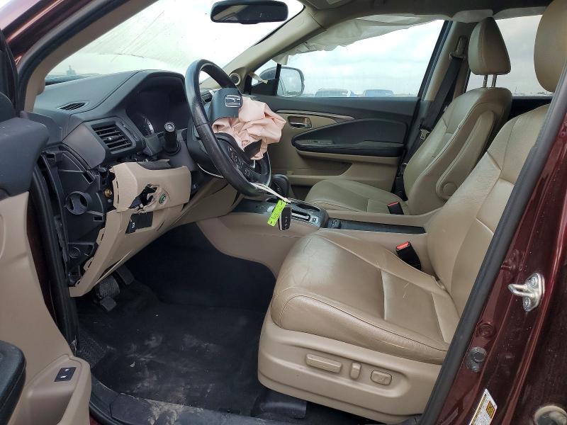 2017 Honda Pilot მანქანა იყიდება აუქციონზე, vin: 5FNYF5H55HB037265, აუქციონის ნომერი: 48393636