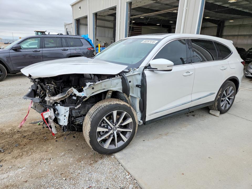 2025 Acura Mdx Awd მანქანა იყიდება აუქციონზე, vin: 5J8YE1H43SL019629, აუქციონის ნომერი: 50267416