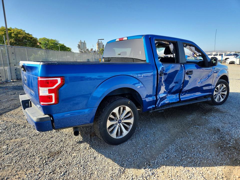 2018 Ford F150 მანქანა იყიდება აუქციონზე, vin: 1FTEW1CP7JFA06752, აუქციონის ნომერი: 51620806