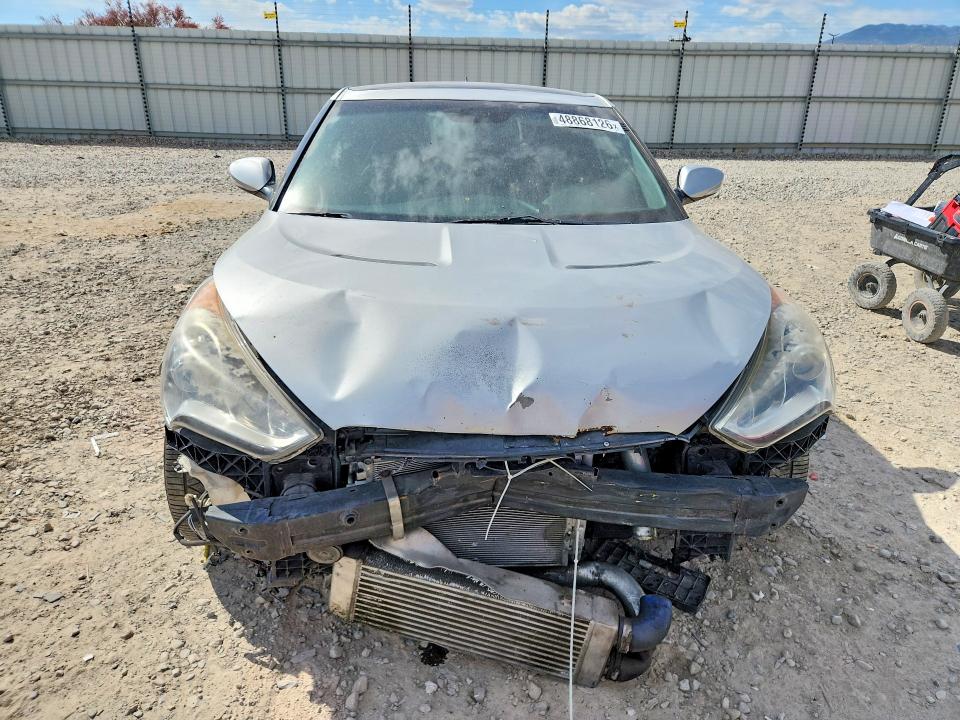 2014 Hyundai Veloster მანქანა იყიდება აუქციონზე, vin: KMHTC6AE5EU206198, აუქციონის ნომერი: 48868126