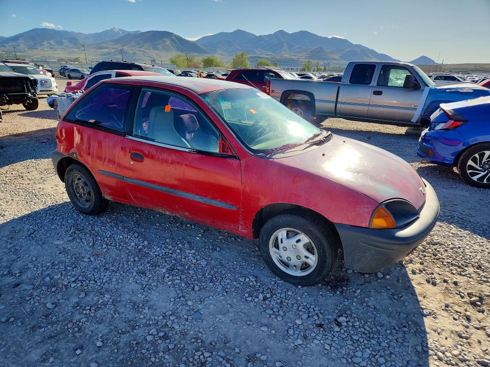 50955916 :رقم المزاد ، 2C1MR2262V6717127 vin ، 1997 Geo Metro مزاد بيع
