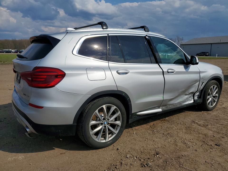 2019 Bmw X3 მანქანა იყიდება აუქციონზე, vin: 5UXTR9C50KLD93015, აუქციონის ნომერი: 49366726