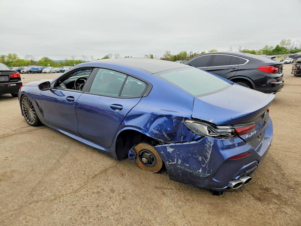 2022 Bmw Alpina B8 მანქანა იყიდება აუქციონზე, vin: WBAGX0C13NCH86025, აუქციონის ნომერი: 50779976