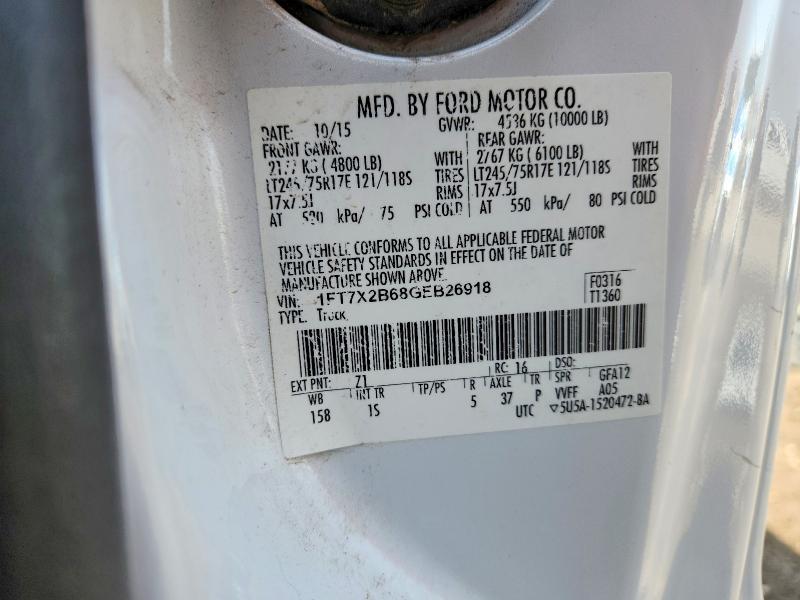 Продажа на аукционе авто 2019 Ford F250, vin: 1FT7X2B68GEB26918, номер лота: 49079786