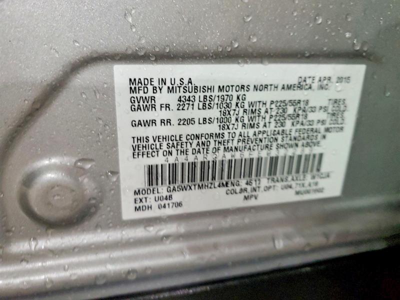 Aukcja sprzedaży 2015 Mitsubishi Outlander Sport, vin: 4A4AR3AW6FE032289, numer aukcji: 51516086