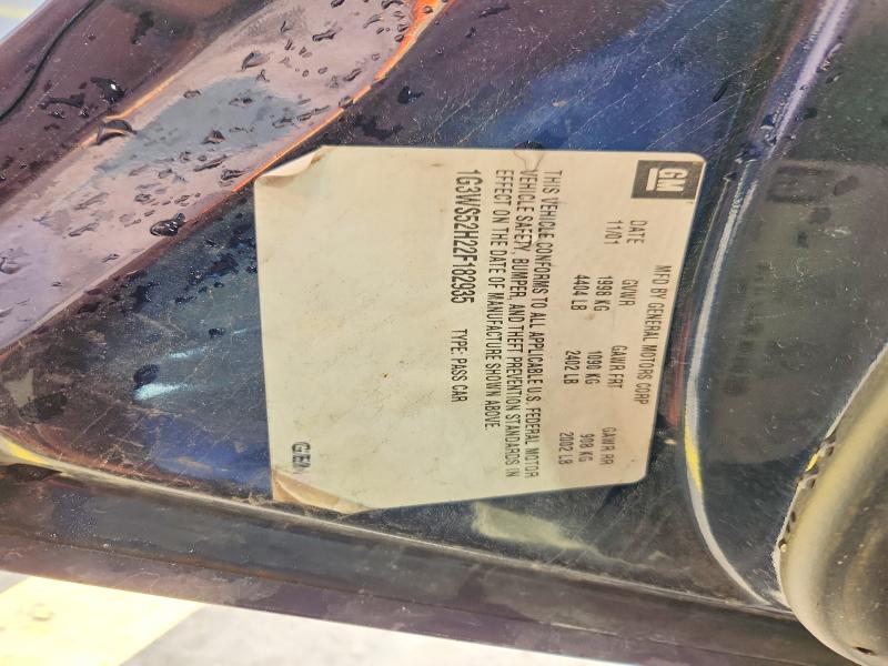 2002 Oldsmobile Intrigue მანქანა იყიდება აუქციონზე, vin: 1G3WS52H22F182935, აუქციონის ნომერი: 49839956