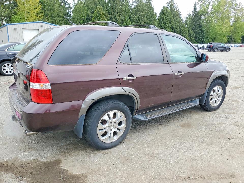 2001 Acura Mdx მანქანა იყიდება აუქციონზე, vin: 2HNYD18691H000091, აუქციონის ნომერი: 48547226