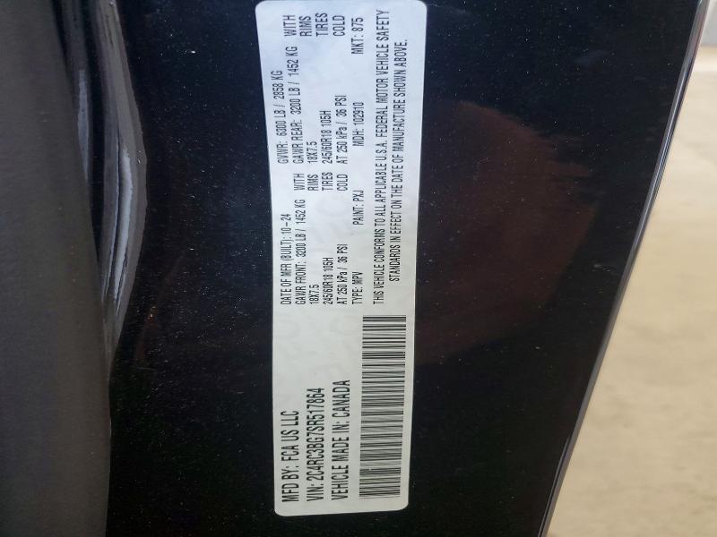 Продаж на аукціоні авто 2025 Chrysler Pacifica, vin: 2C4RC3BG7SR517864, номер лоту: 49618496