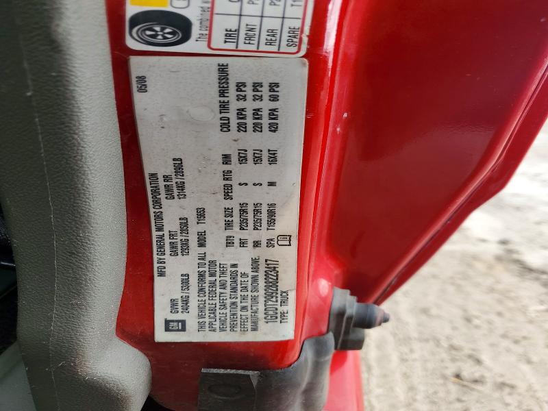 Продаж на аукціоні авто 2008 Chevrolet Colorado, vin: 1GCDT299288223417, номер лоту: 49814226