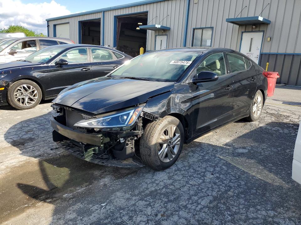 2019 Hyundai Elantra მანქანა იყიდება აუქციონზე, vin: 5NPD84LF2KH492103, აუქციონის ნომერი: 50075476