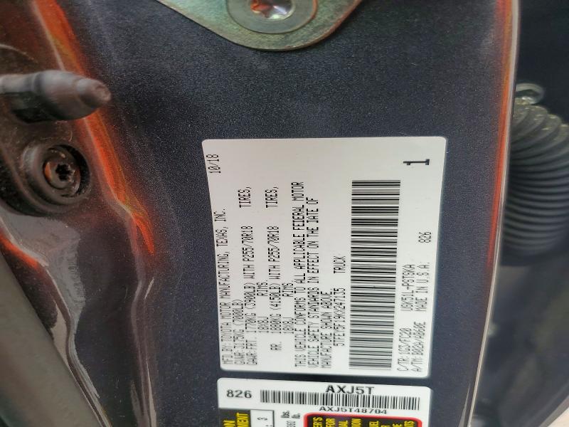 Aukcja sprzedaży 2019 Toyota Tundra, vin: 5TFEY5F19KX247135, numer aukcji: 51326876