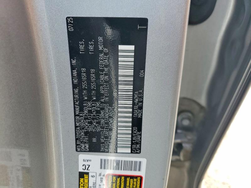 Продажа на аукционе авто 2025 Toyota Grand Highlander, vin: 5TDAAAA5XSS033427, номер лота: 49682396