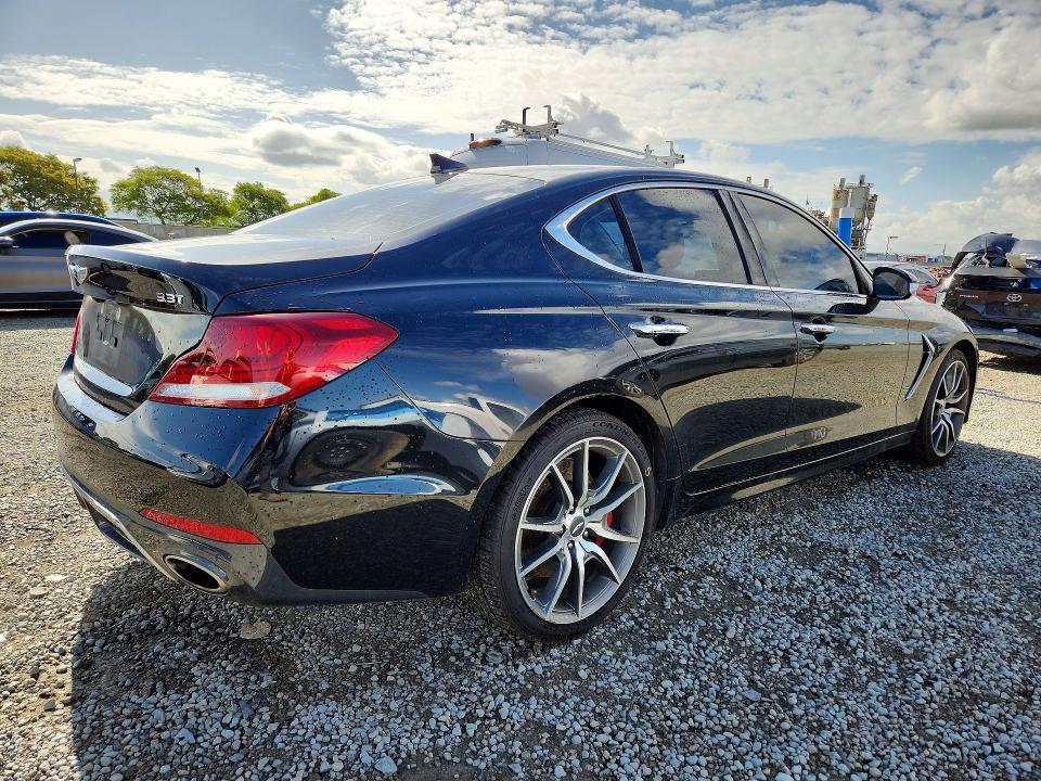 51487546 :رقم المزاد ، KMTG34LE1KU027578 vin ، 2019 Genesis G70 مزاد بيع