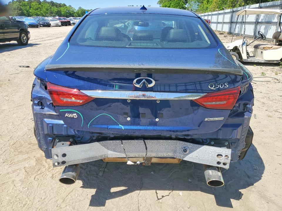 Продажа на аукционе авто 2019 Infiniti Q50, vin: JN1EV7AR2KM592349, номер лота: 50624726