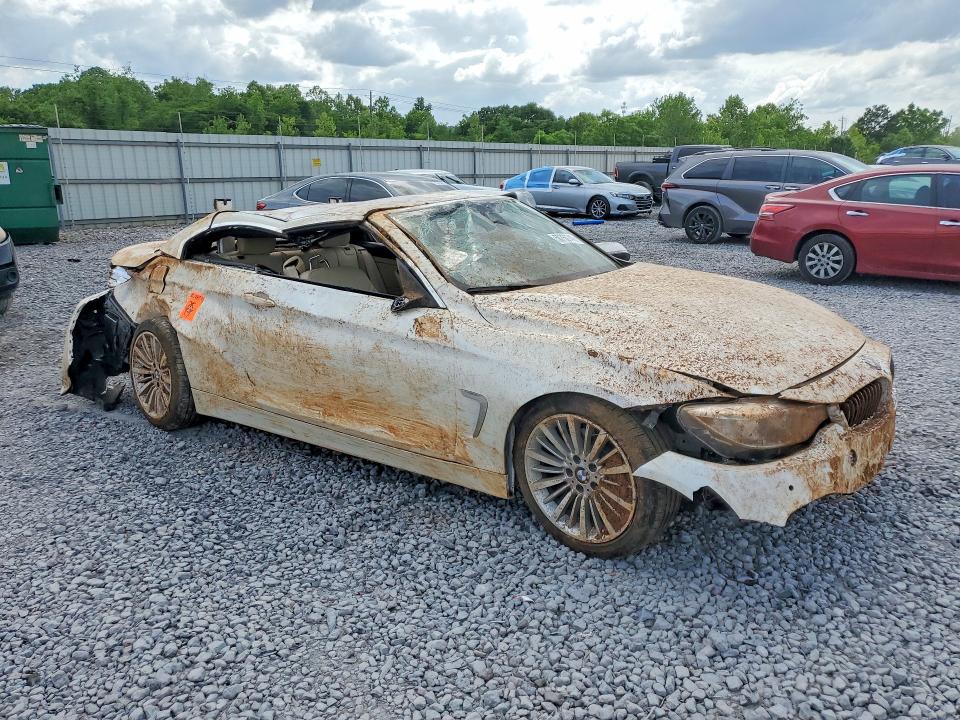 50750746 :رقم المزاد ، WBA3V5C52FP753142 vin ، 2015 Bmw 428 مزاد بيع