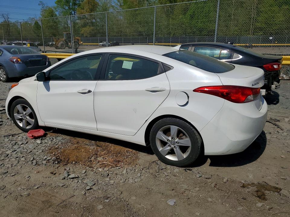 49757046 :رقم المزاد ، 5NPDH4AE7DH406443 vin ، 2013 Hyundai Elantra مزاد بيع