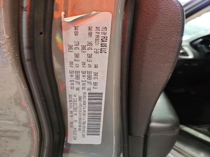 Продаж на аукціоні авто 2020 Dodge Durango, vin: 1C4RDJEG1LC302018, номер лоту: 47897356