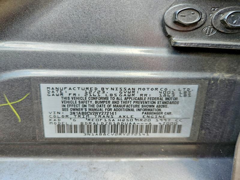 Aukcja sprzedaży 2024 Nissan Sentra, vin: 3N1AB8CV2RY272141, numer aukcji: 49685906