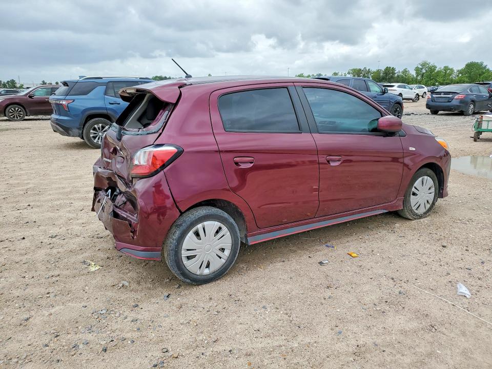 Auction sale of the 2022 Mitsubishi Mirage, vin: ML32AUHJ0NH007133, lot number: 49582336