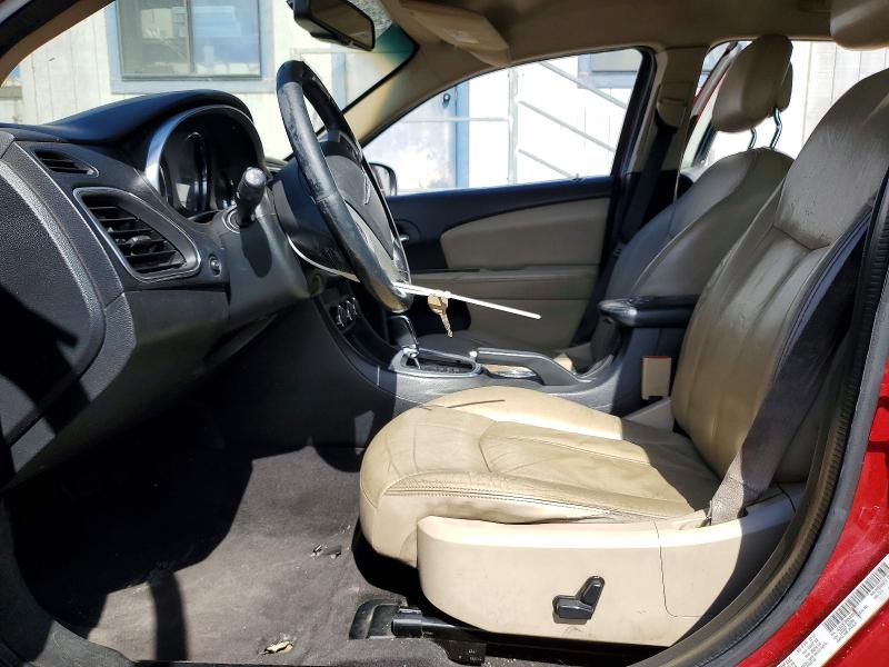 2012 Chrysler 200 მანქანა იყიდება აუქციონზე, vin: 1C3CCBCBXCN159973, აუქციონის ნომერი: 50730556
