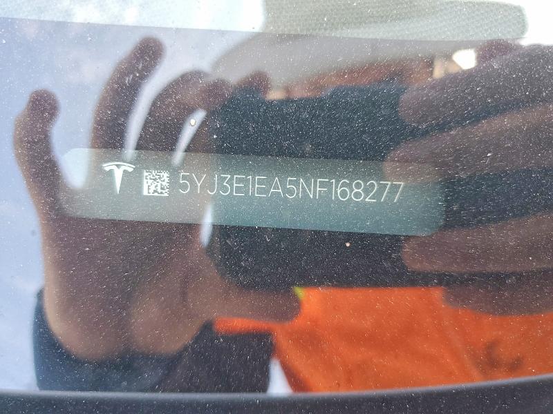Aukcja sprzedaży 2022 Tesla Model 3, vin: 5YJ3E1EA5NF168277, numer aukcji: 49652046