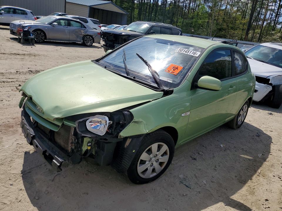 2011 Hyundai Accent მანქანა იყიდება აუქციონზე, vin: KMHCM3AC2BU191536, აუქციონის ნომერი: 50145116