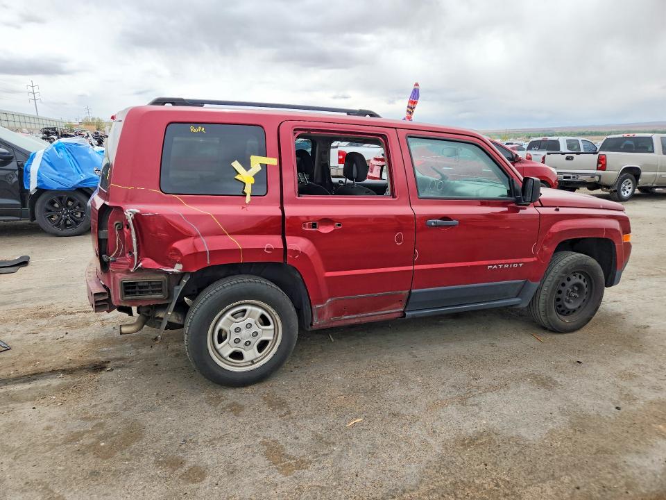 Auction sale of the 2016 Jeep Patriot, vin: 1C4NJPBA3GD536252, lot number: 49728626